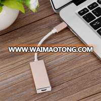 Easily Use A Second Display and Monitor USB 3.1 Type C to Mini Display Port Adapter for Apple MacBook Chromebook