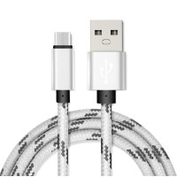 Best Quality 16 Spindle Nylon Weave Type C Charger Cable  Data Cable For Android